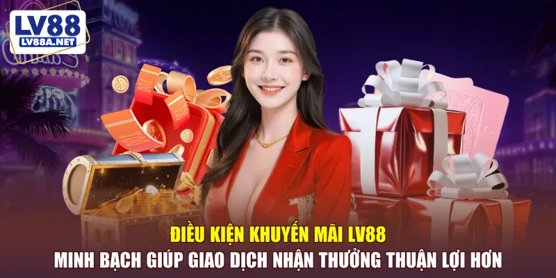 Điều kiện khuyến mãi LV88 minh bạch